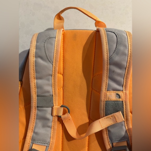 The North Face Sprout Toddler Backpack. Orange and Gray - Picture 2 of 10